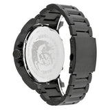 Diesel Big Daddy Black Dial Black Steel Strap Watch For Men - DZ7312