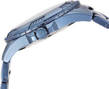 Guess Sunrise Multifunction Blue Dial Blue Steel Strap Watch for Women - W0448L10