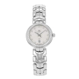 Tag Heuer Link Diamonds Silver Dial Silver Steel Strap Watch for Women - WAT1414.BA0954