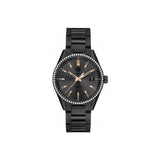 Tag Heuer Carrera Quartz 39mm Diamond Black Dial Black Steel Strap Watch for Women - WAR1115.BA0602