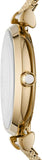 Emporio Armani Gianni T Bar Mother of Pearl Dial Gold Mesh Bracelet Watch For Women - AR11321