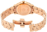 Tissot T Wave Rose Gold Dial Rose Gold Steel Strap Watch For Women - T112.210.33.456.00