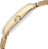 Michael Kors Emery Three-Hand Crystals Silver Dial Gold Steel Strap Watch for Women - MK4643