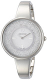 Swarovski Crystalline Pure Silver Dial Silver Steel Strap Watch for Women - 5269256