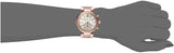 Michael Kors Sawyer Mother of Pearl White Dial Rose Gold Steel Strap Watch for Women - MK6282