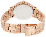 Michael Kors Norie Rose Gold Dial Rose Gold Steel Strap Watch for Women - MK3561