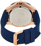 Guess Genesis Quartz Blue Dial Blue Silicone Strap Watch For Men - W1254G3