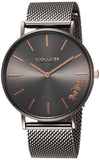 Coach Perry Grey Dial Grey Mesh Bracelet Watch for Women - 14503127