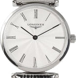 Longines La Grande Classique White Dial Silver Steel Strap Watch for Women - L4.209.4.71.6