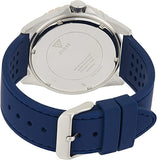 Guess Odyssey Multifunction Blue Dial Blue Rubber Strap Watch For Men - W1108G4