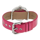 Marc Jacobs Amy Pop Pink Dial Pink Leather Strap Watch for Women - MBM1286