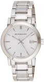 Burberry The City Silver Dial Silver Steel Strap Watch for Women - BU9000