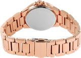 Michael Kors Camille Chronograph Grey Dial Rose Gold Steel Strap Watch For Women - MK6983