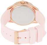 Guess Sparkling Diamonds Pink Dial Pink Rubber Strap Watch for Women - W0032L9