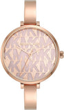 Michael Kors Naia Quartz Rose Gold Dial Rose Gold Steel Strap Watch for Women - MK4679