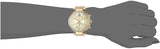 Michael Kors Sawyer White Dial Gold Steel Strap Watch for Women - MK6362