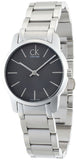 Calvin Klein City Grey Dial Silver Steel Strap Watch for Women - K2G23161