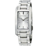 Burberry Heritage Silver Dial Silver Steel Strap Watch For Women - BU9400