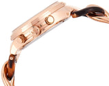 Michael Kors Runway Rose Gold Dial Two Tone Steel Strap Watch for Women - MK4269