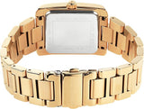 Michael Kors Emery Three-Hand Crystals Silver Dial Gold Steel Strap Watch for Women - MK4643