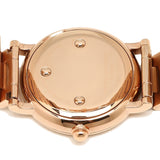 Marc Jacobs Roxy White Dial Rose Gold Stainless Steel Strap Watch for Women - MJ3523