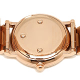Marc Jacobs Roxy White Dial Rose Gold Steel Strap Watch for Women - MJ3523