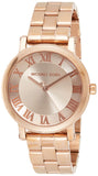 Michael Kors Norie Rose Gold Dial Rose Gold Steel Strap Watch for Women - MK3561