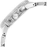 Michael Kors Camille Crystals Quartz Silver Dial Silver Steel Strap Watch for Women - MK6993