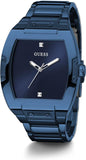 Guess Phoenix Blue Dial Blue Steel Strap Watch for Men  - GW0387G4