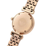 Emporio Armani Gianni T Bar Quartz Rose Gold Dial Rose Gold Steel Strap Watch For Women - AR11342