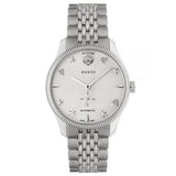 Gucci G Timeless Automatic Silver Dial Silver Steel Strap Watch for Men - YA126354