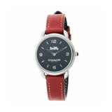 Coach Delancey Black Dial Brown Leather Strap Watch for Women - 14502792