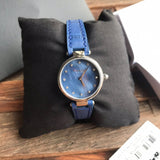 Coach Park Navy Blue Dial Navy Blue Leather Strap Watch for Women - 14503535