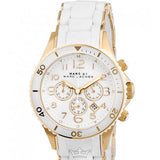 Marc Jacobs Rock White Dial White Stainless Steel Strap Watch for Women - MBM2546