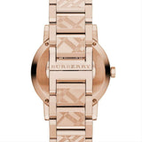 Burberry The City Rose Gold Dial Rose Gold Steel Strap Watch for Women - BU9039