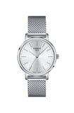 Tissot Everytime Gent Silver Dial Silver Mesh Bracelet Watch for Men - T143.410.11.011.00