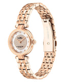 Coach Park Silver Dial Rose Gold Steel Strap Watch for Women - 14503735