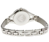 Emporio Armani Quartz Silver Dial Silver Steel Strap Watch For Women - AR7361