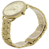 Fossil Tailor Gold Dial Gold Steel Strap Watch for Women - ES4263