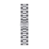 Tissot Gentleman Silver Dial Silver Steel Strap Watch For Men - T127.410.11.031.00