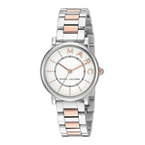 Marc Jacobs Roxy White Dial Two Tone Stainless Steel Strap Watch for Women - MJ3553