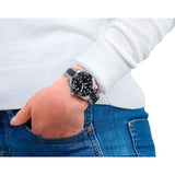 Tag Heuer Aquaracer Quartz Black Dial Two Tone Steel Strap Watch for Women - WAY131C.BA0913