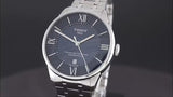 Tissot Chemin Des Tourelles Powermatic 80 Blue Dial Silver Steel Strap Watch for Men - T099.407.11.048.00