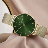 Daniel Wellington green dial watch