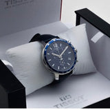 Tissot T Sport Quickster Chronograph Blue Dial Watch For Men - T095.417.16.047.00