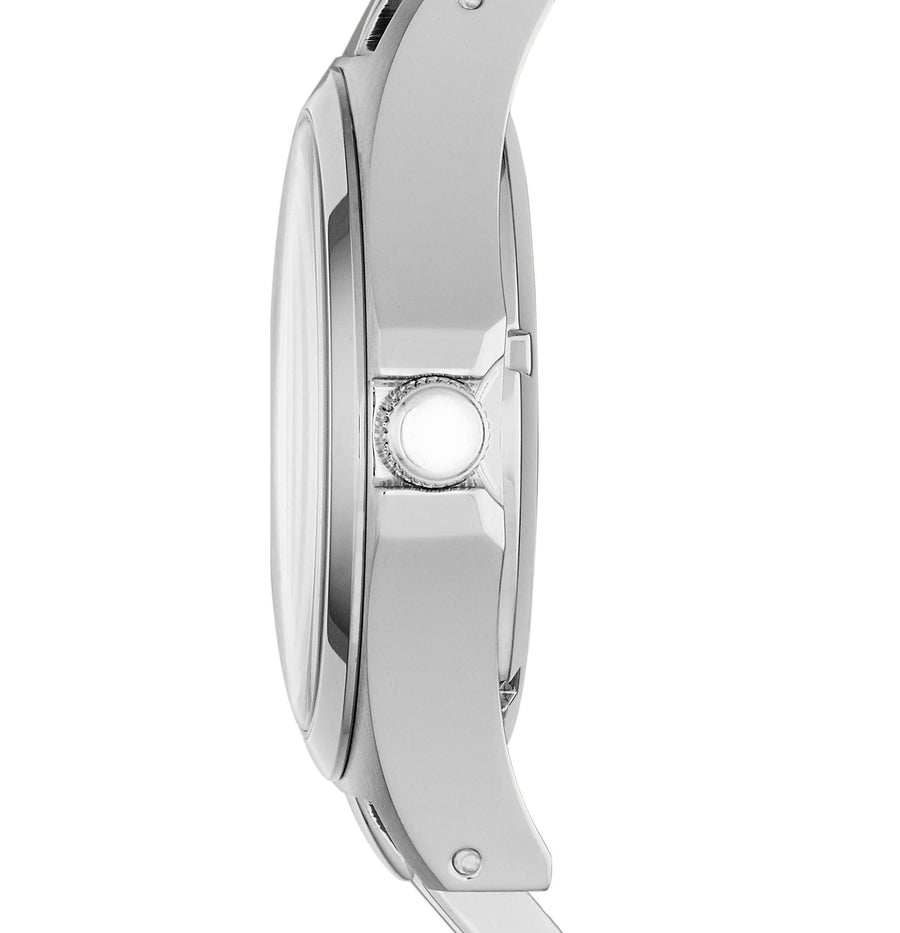 Marc Jacobs Henry Skeleton Silver Dial Silver Steel Strap Watch for Women - MBM3262