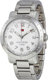 Tommy Hilfiger White Dial Silver Steel Strap Watch for Women - 1781397