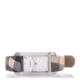 Burberry The Pioneer Grey Dial Leather Strap Watch for Women - BU9504