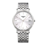 Tissot T Classic Desire Silver Dial Silver Mesh Bracelet Watch for Men - T52.1.481.31