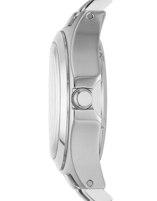Marc Jacobs Henry Silver Dial Silver Steel Strap Watch for Women - MBM3294